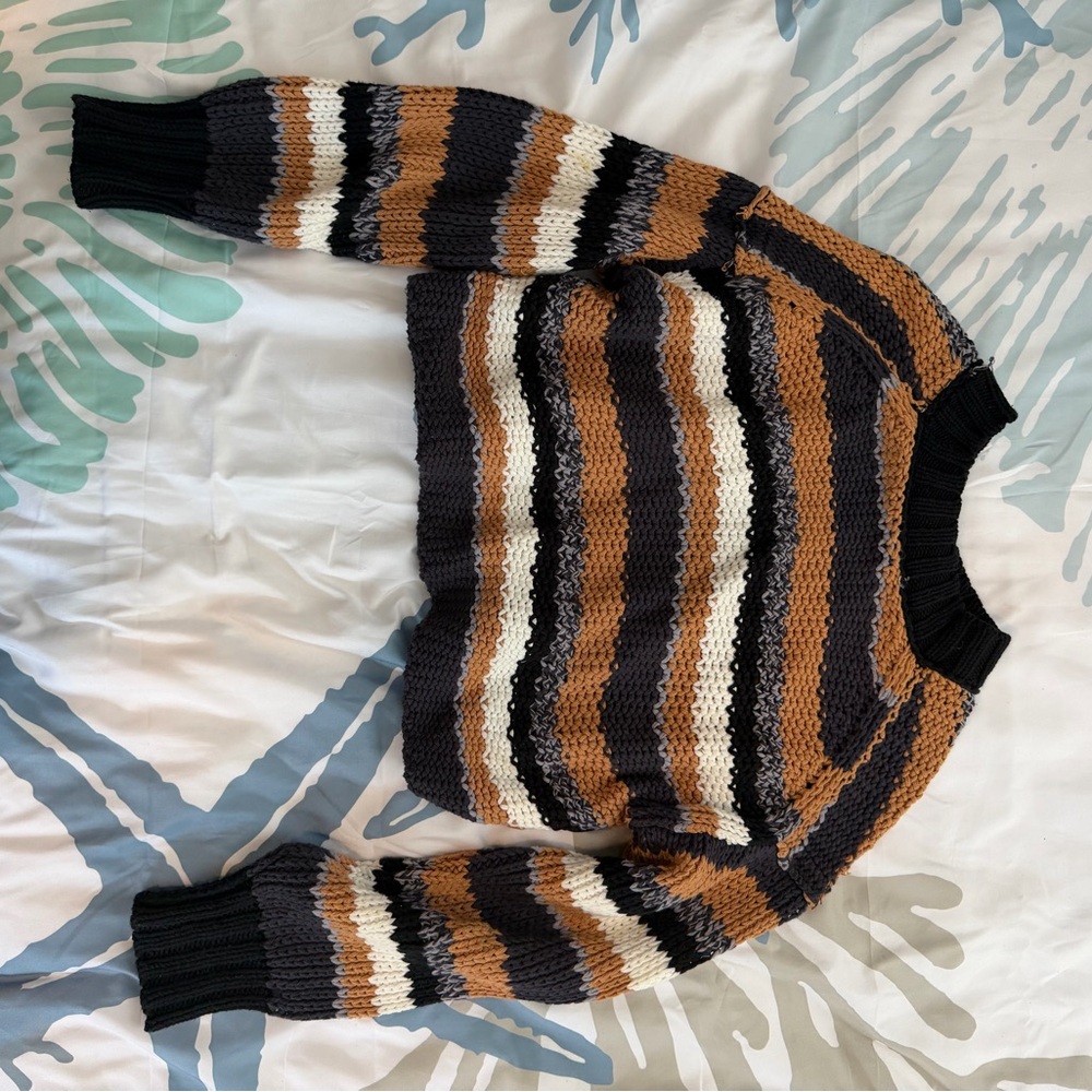 Free People Crop Sweater